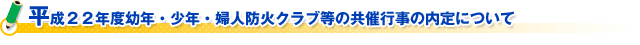 平成22年(1月~12月)における火災の概要