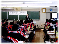 (財)日本防炎協会梅原常務理事