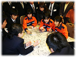 災害図上演習(DIG)の様子