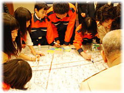 災害図上演習(DIG)の様子