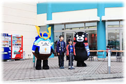 開会宣言 花園小学校少年消防クラブ